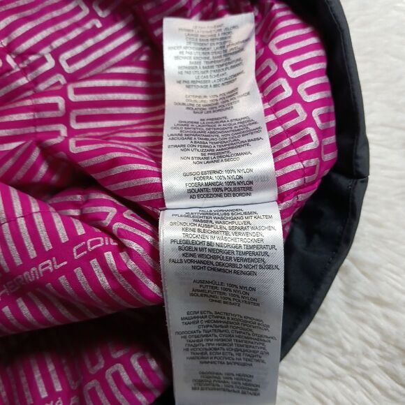 Columbia Thermal Coil Hooded Jacket Women Small. Black/ Pink. Full Zippers..... - Picture 7 of 15